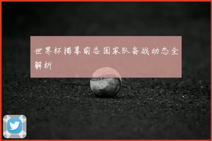 世界杯揭幕前各国家队备战动态全解析