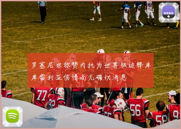 罗塞尼尔称赞内托为世界级边锋库库雷利亚伤情尚无确切消息