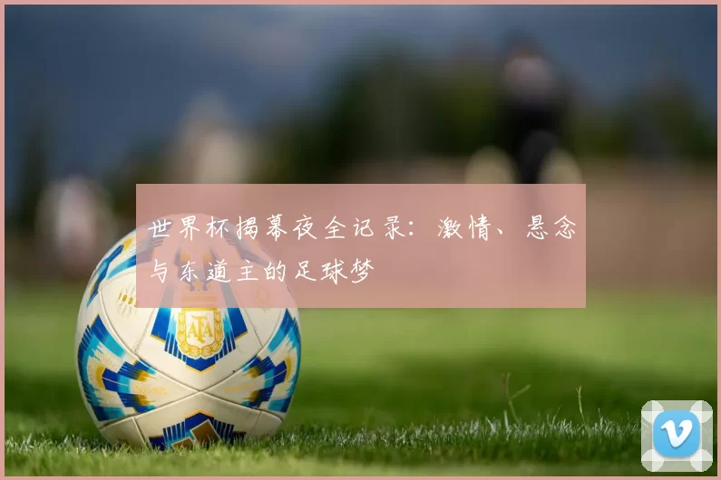 世界杯揭幕夜全记录：激情、悬念与东道主的足球梦